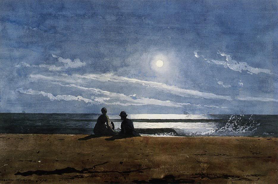 Moonlight by Winslow Homer